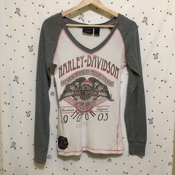 Harley-Davidson Tops - [Harley Davidson] Baseball Tee